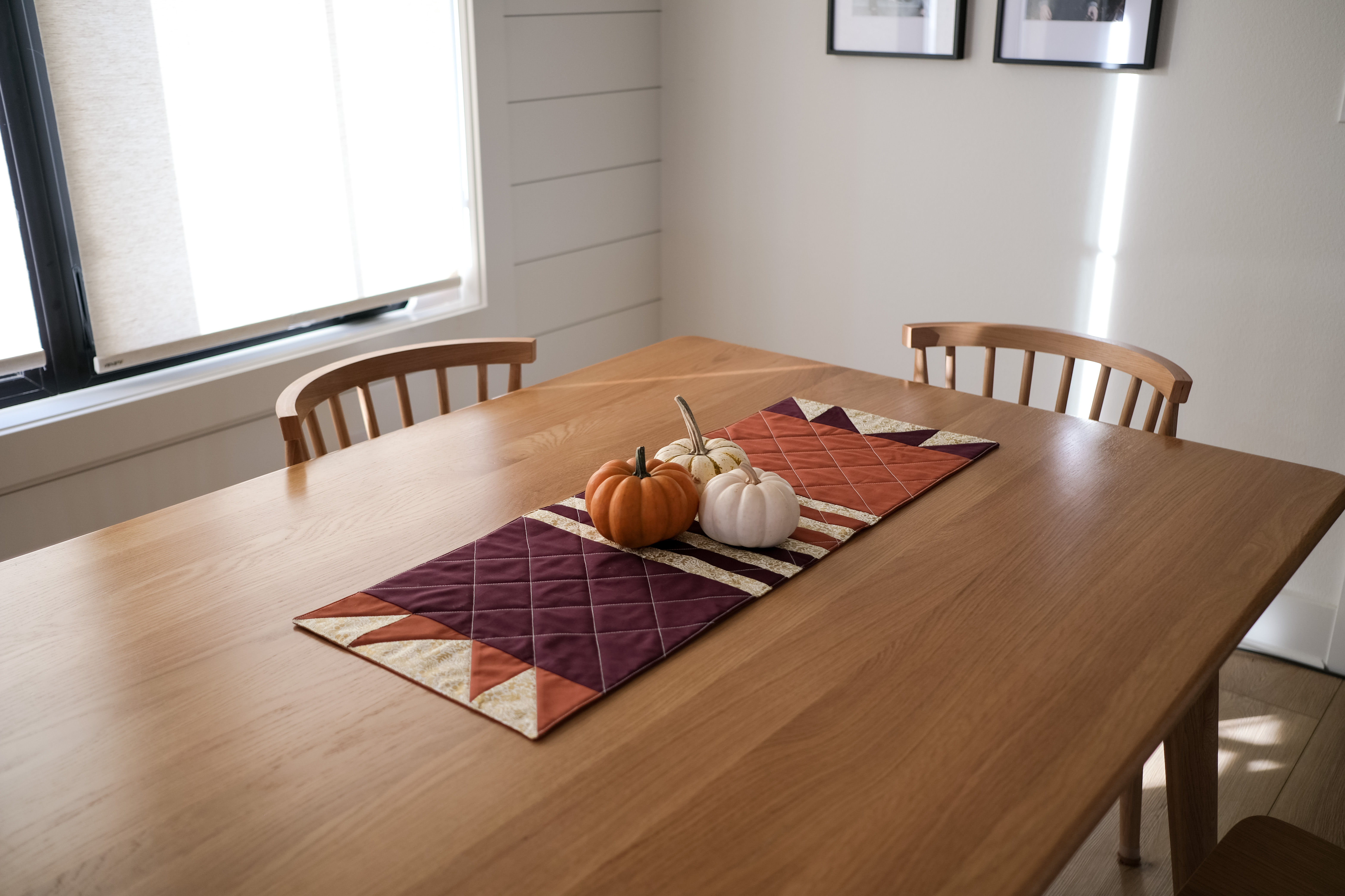 Sew a Simple, Modern Table Runner: No Binding Needed